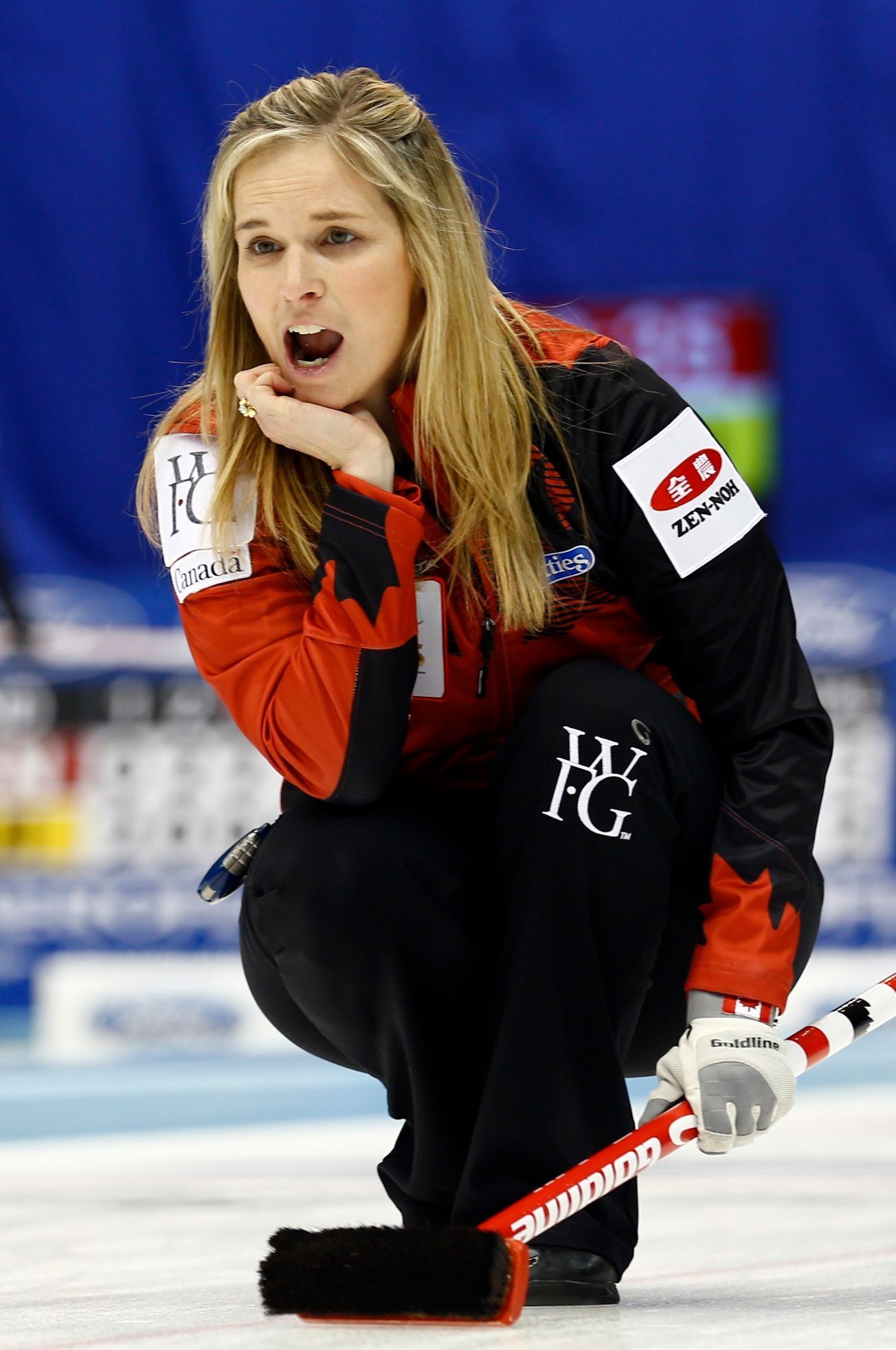 Jennifer Jonesová na MS v curlingu 2015