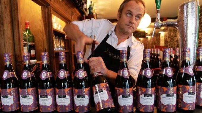 Foto: Francouzi vítali nový ročník vína Beaujolais