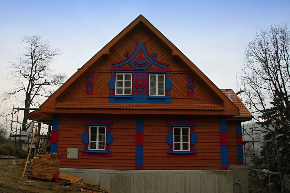 Golčárovy domy v pražské zoo