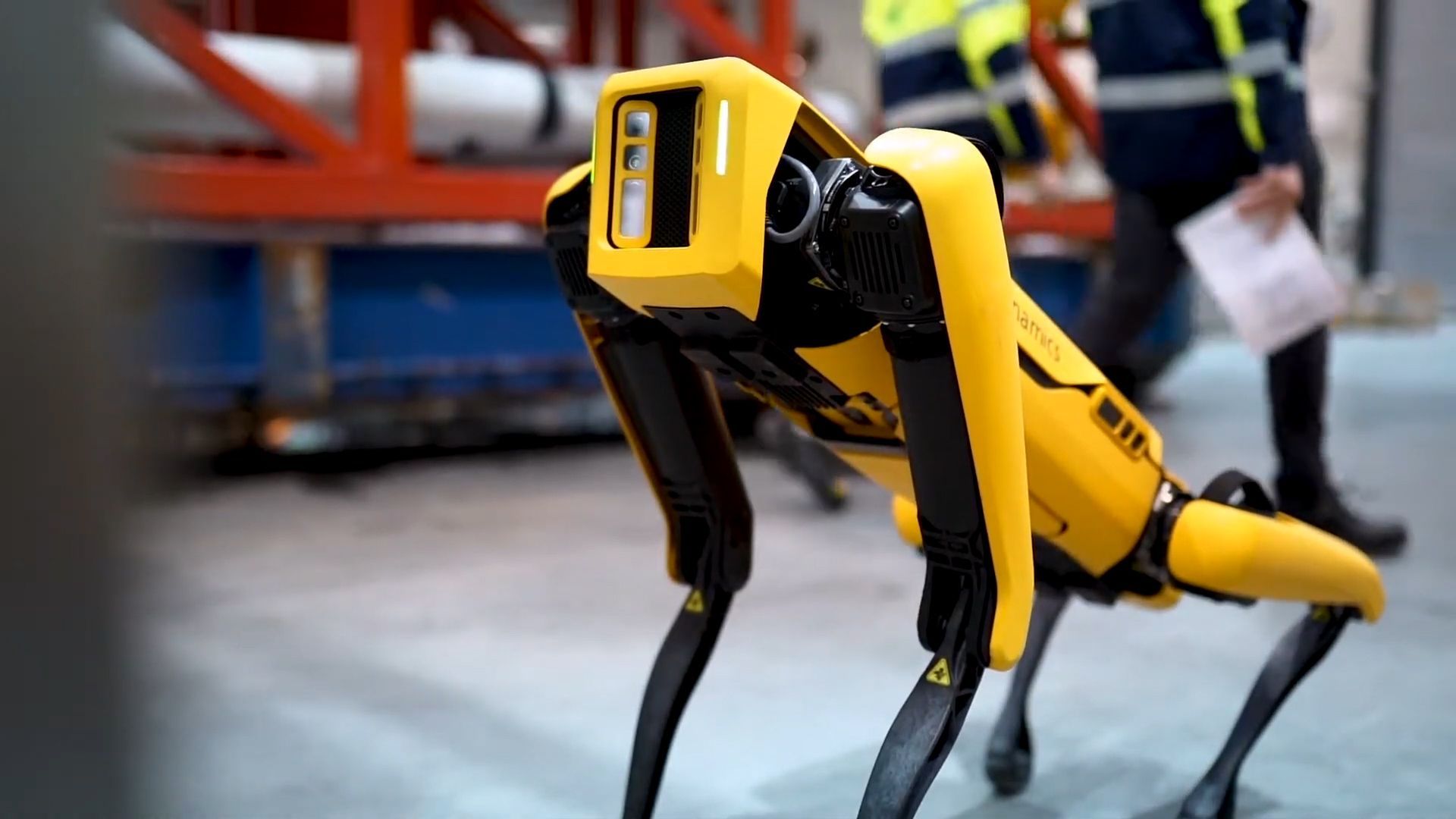 Robot Spot od vývojářské firmy Boston Dynamics.