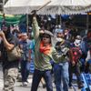 Thajsko - Bangkok - demonstrace - policie - těžkooděnci