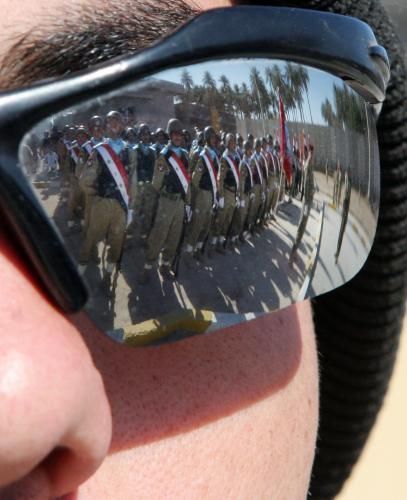 Přehlídka speciálních sil iráckého ministerstva vnitra