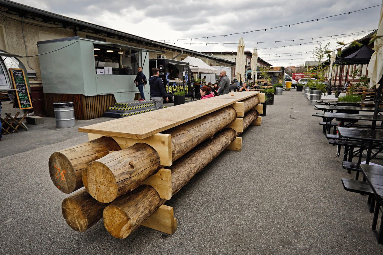 Ukrajinský foodtruck, Pražská tržnice