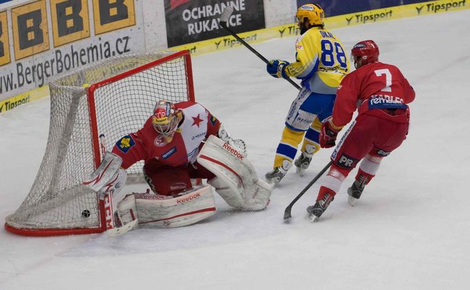 Zlín vs. Slavia, utkání hokejové extraligy