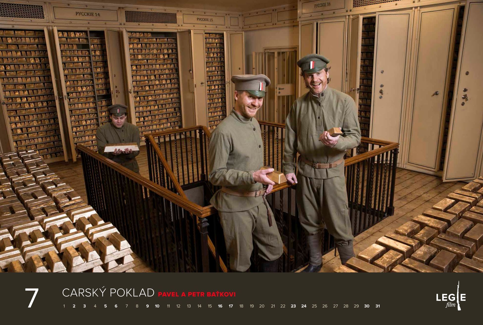 ČESKOSLOVENŠTÍ LEGIONÁŘI. Pavel a Petr Baťkovi.