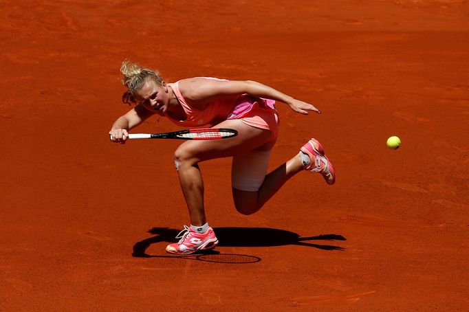 Kateřina Siniaková na turnaji v Madridu