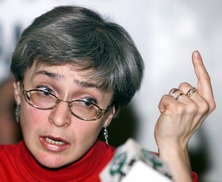 Anna Politkovská na archivním snímku