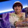 French director Agnes Varda attends the 39th Cesar Awards ceremony in Paris