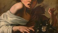 Caravaggio: Chlapec kousnutý zelenou ještěrkou, Řím, zhruba z let 1597 až 1598.