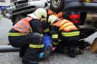 Na Vyškovsku se srazila dvě auta, zranilo se šest lidí