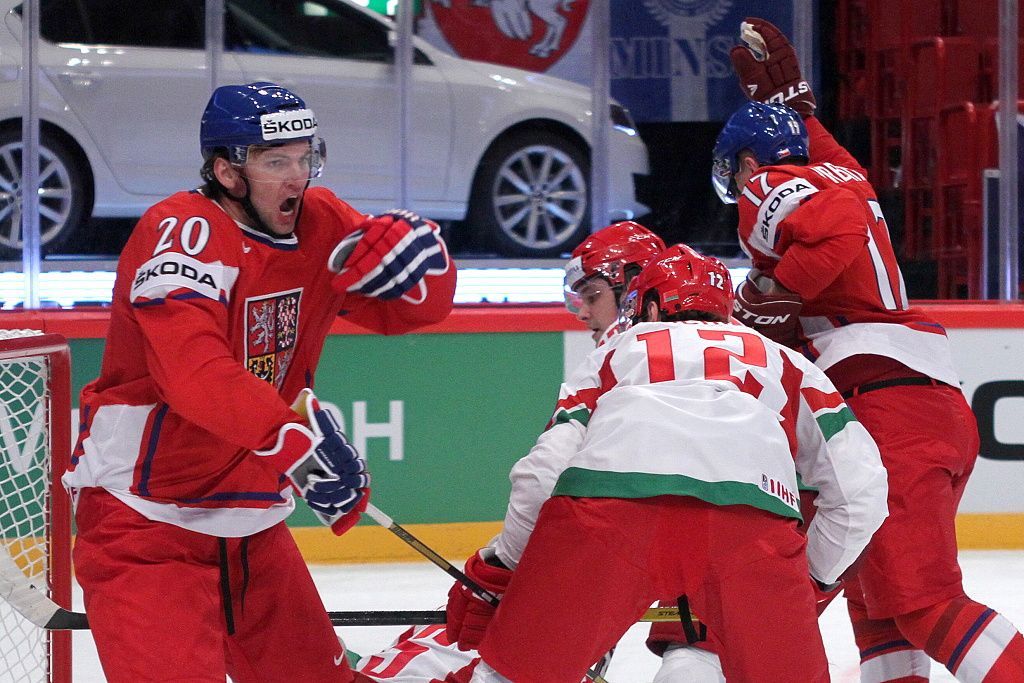 MS v hokeji 2013, Česko - Bělorusko: Martin Hanzal (20)