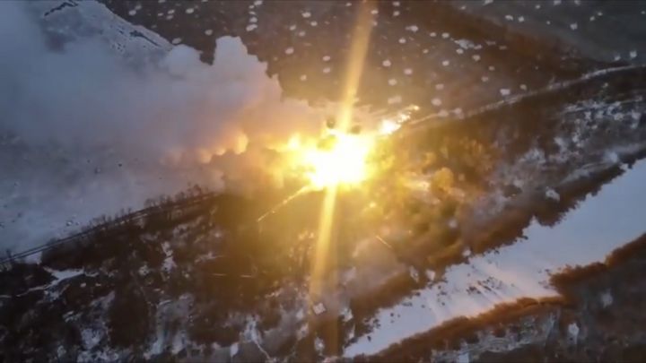 Silnější už je jen atomovka. Ukrajinci zničili pro Rusy vzácný termobarický raketomet; Zdroj foto: Aktuálně.cz/Telegram/Ozbrojené síly Ukrajiny