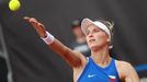 Česko - Velká Británie, Pohár Billie Jean Kingové 2022 (Markéta Vondroušová)