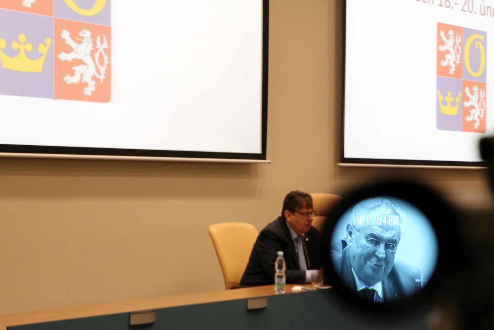Miloš Zeman při návštěvě Královéhradeckého kraje