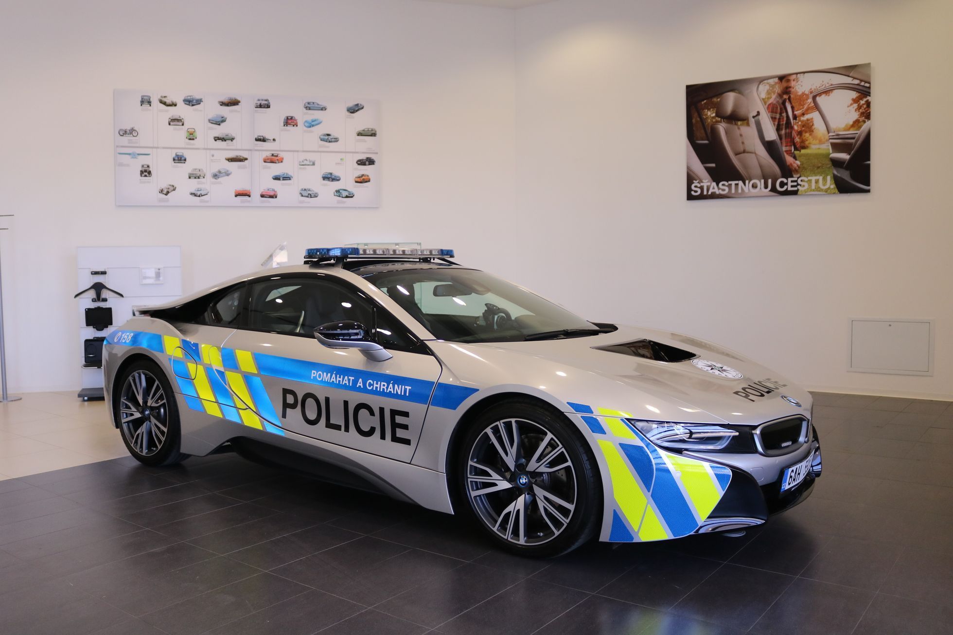 Policejní BMW i8 3.vydání 2018