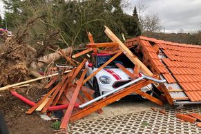 Den po větrné bouři v Česku: Milion zničených stromů, 12 tisíc míst stále bez proudu