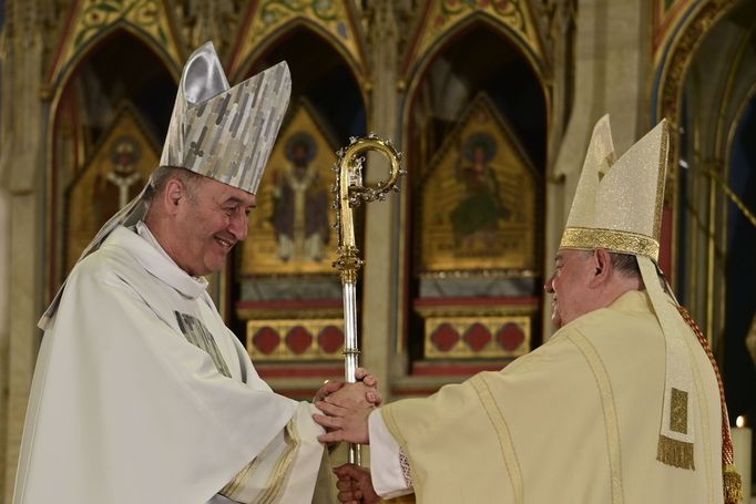 Dosavadní olomoucký arcibiskup Jan Graubner stal pražským arcibiskupem.