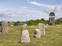 švédský ostrov Öland mimo jiné je známý svými větrnými mlýny