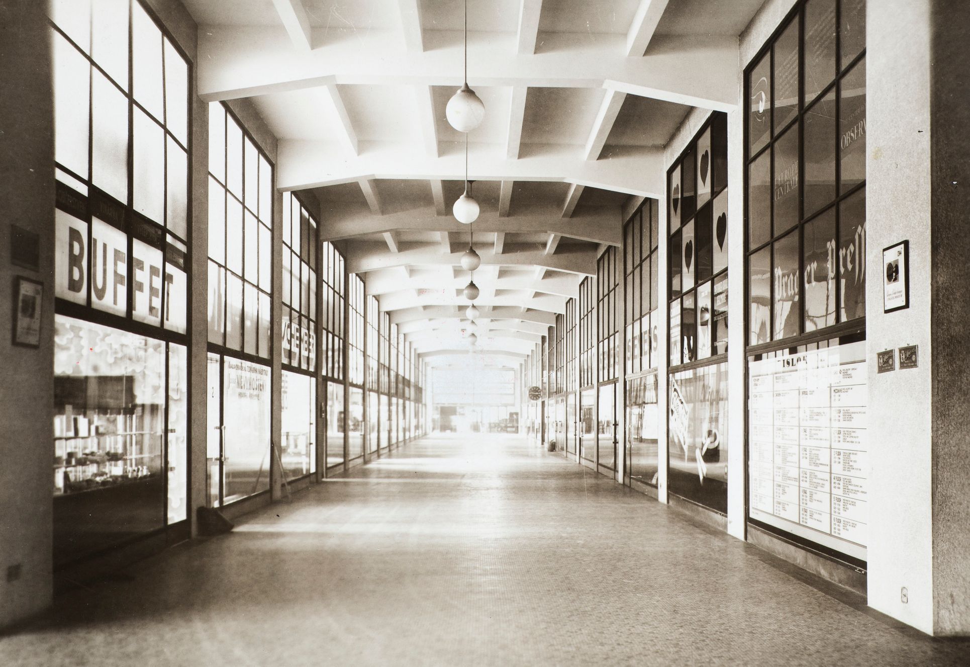 Veletržní palác - archivní snímky