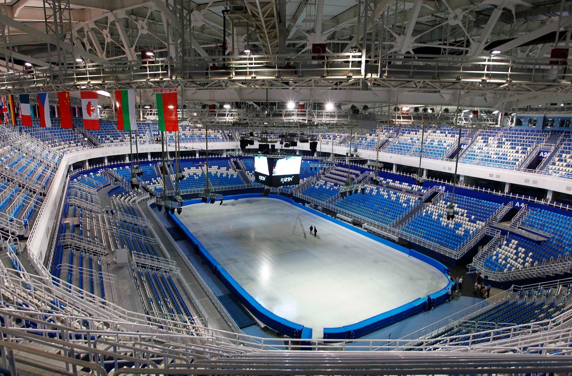 Olympijská sportoviště v Soči (krasobruslařský stánek)