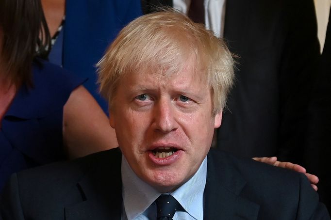 Britský premiér Boris Johnson