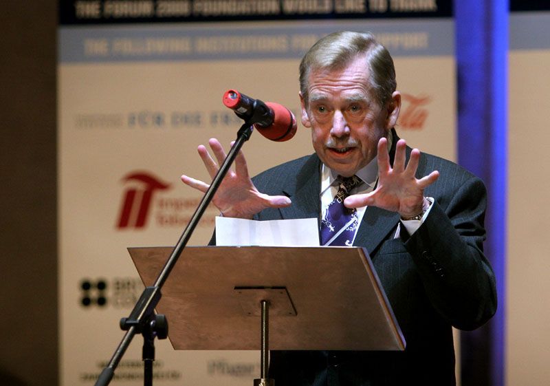 Konference Fórum 2000: Václav Havel