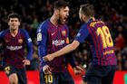 Barcelona musela s Valencií dotahovat, remízu zařídil Messi