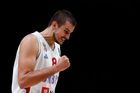 Srbští basketbalisté přehráli v semifinále Austrálii 87:61 a v Riu si zahrají o zlato