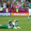 Utkání Euro 2012 mezi Chorvatskem a Irskem