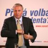 Přímá volba prezidenta na konferenci v Senátu.