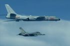 Kolem Tchaj-wanu za posledních 24 hodin prolétlo přes sto čínských vojenských letadel