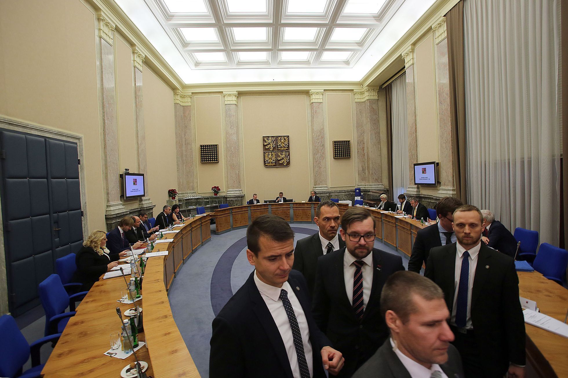 První zasedání vlády Andreje Babiše
