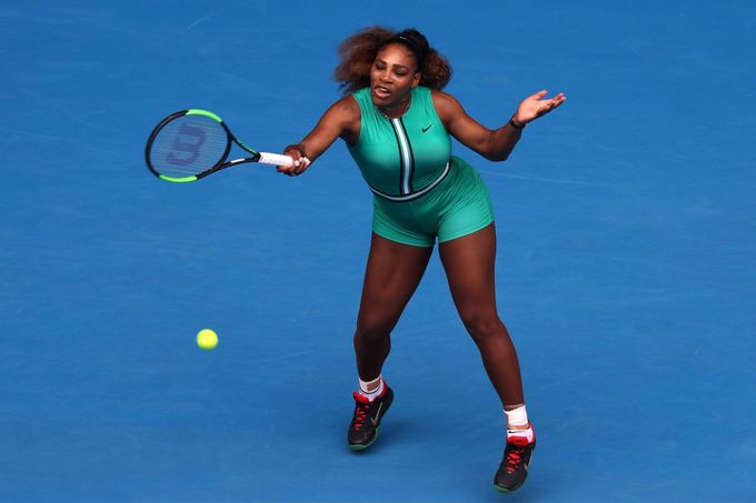 Serena Williamsová v prvním kole Australian Open 2019