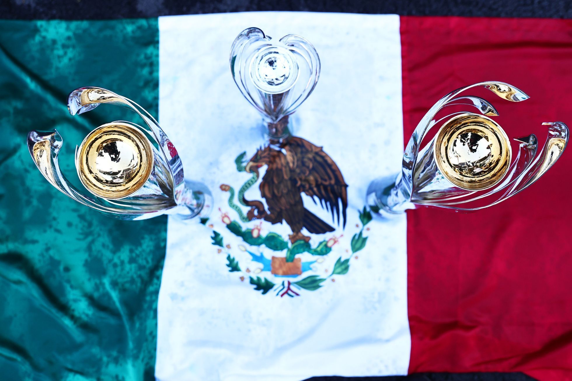 Trofeje pro VC Mexika formule 1 2021