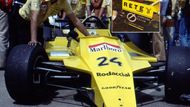 Italský pilot F1 Arturo Merzario se nebál žádných peněz, takže roku 1979 si na domácí Grand Prix v Monze nechal na zadní spoiler namalovat logo místní pohřební služby. Jen pro informaci, Merzario se dnes i ve svých 70 letech stále těší výbornému zdraví.