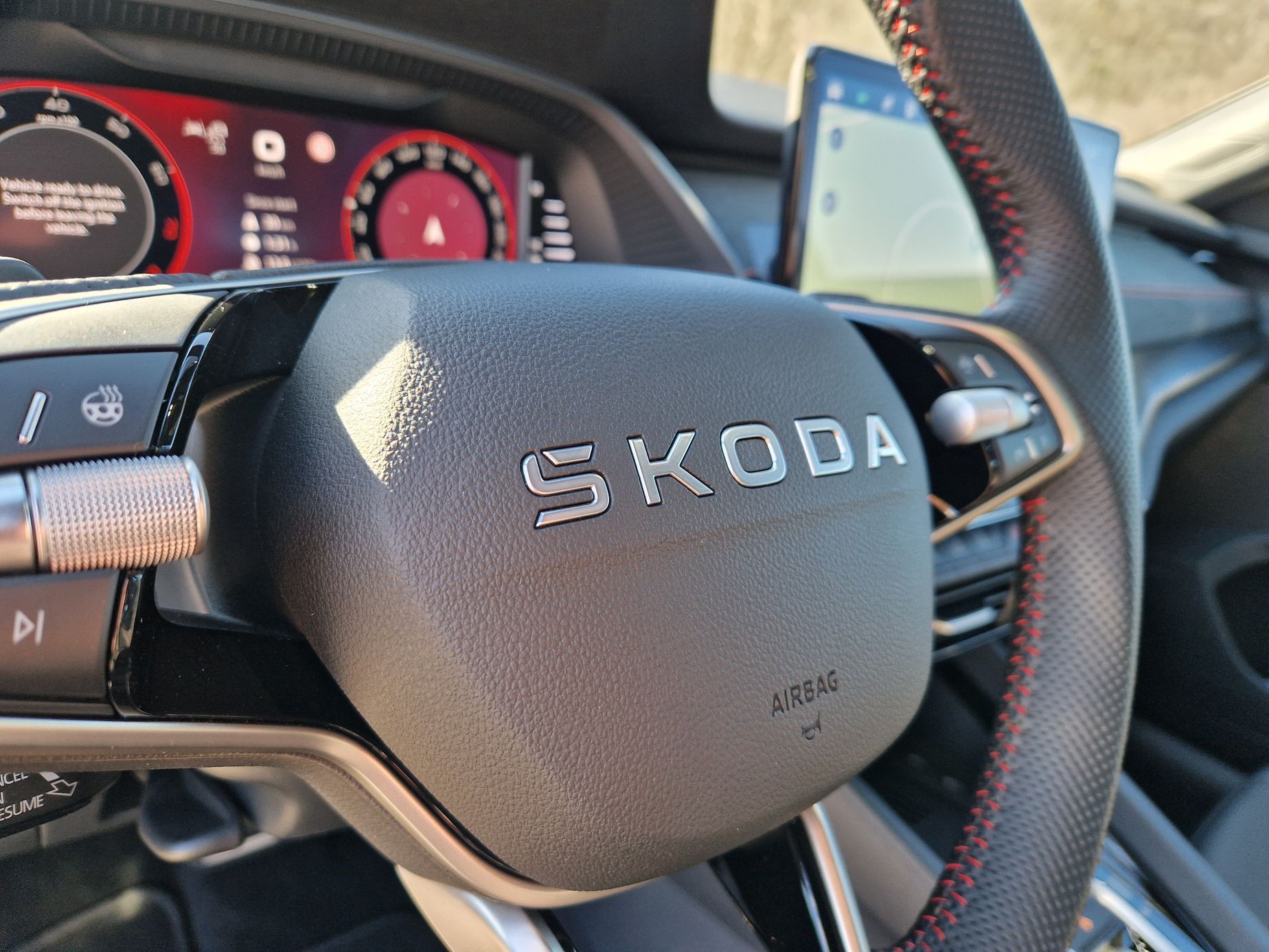 Škoda Octavia RS jízdy Chorvatsko