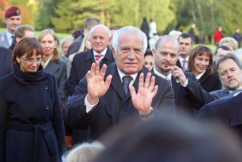 Joachim Gauck na návštěvě v Lidicích