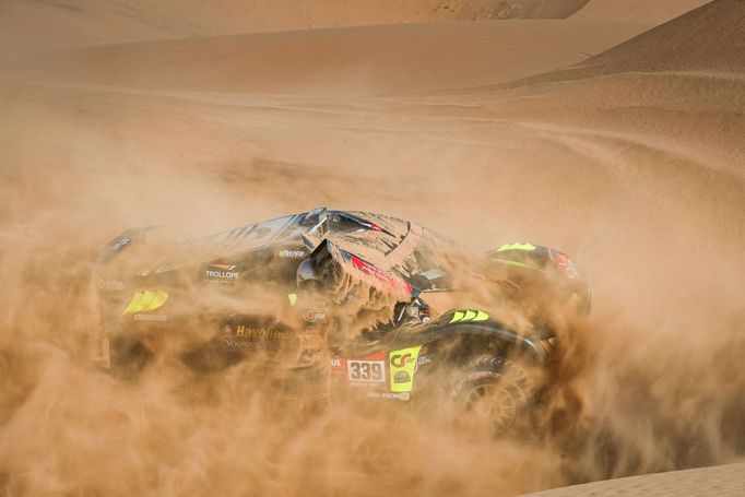 Brian Baragwanath (Century) v 2. etapě Rallye Dakar 2021