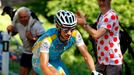 Švédský cyklista Fredrik Kessiakoff ze stáje Astana během osmé etapy Tour de France 2012.