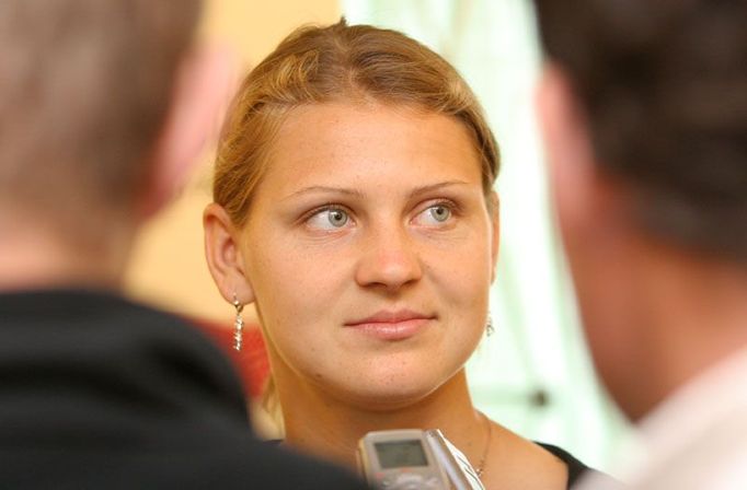 Lucie Šafářová před odletem na Fed Cup do Španělska.