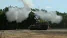 RFE - Německé houfnice ostřelují ruské cíle na Ukrajině