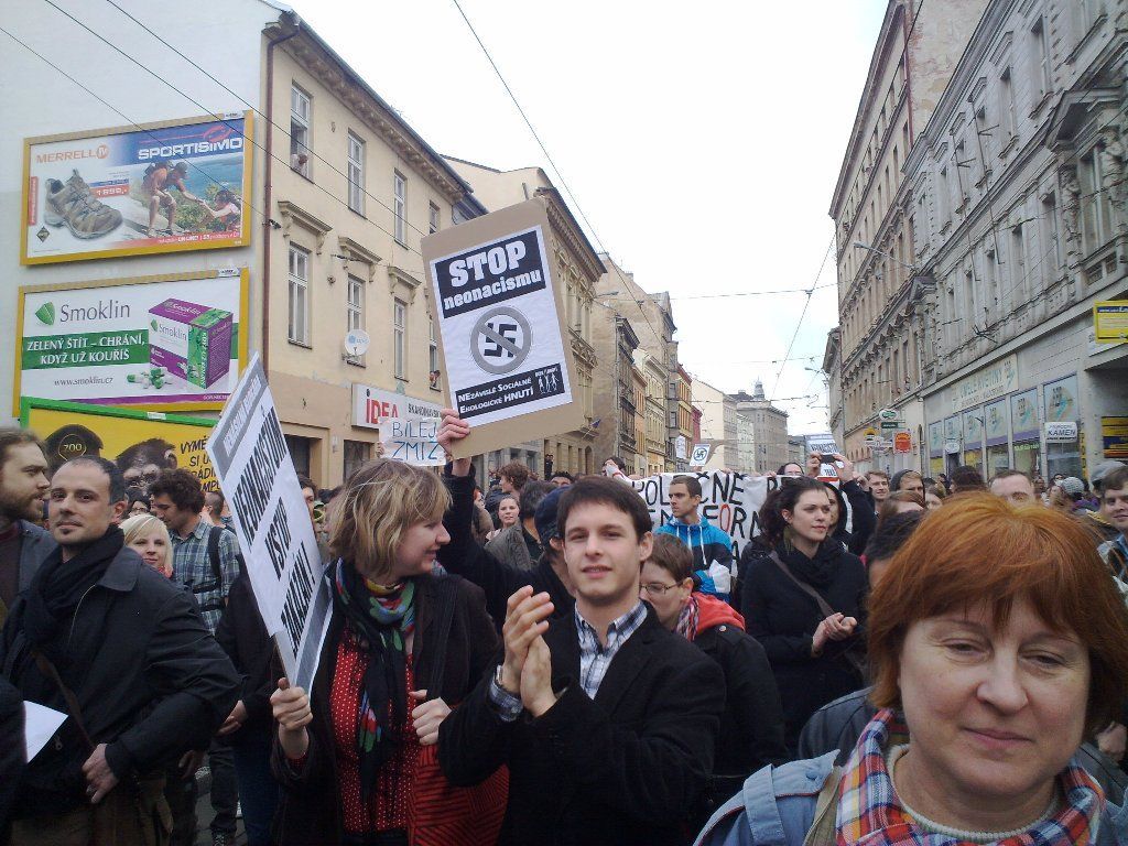Brno - demonstrace