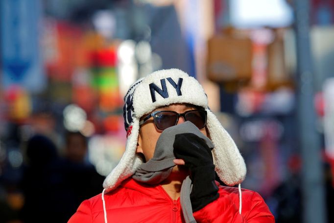 Nejen do New Yorku dorazily ke konci roku extrémní mrazy.