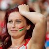 Euro 2016, Belgie-Maďarsko: maďarská fanynka