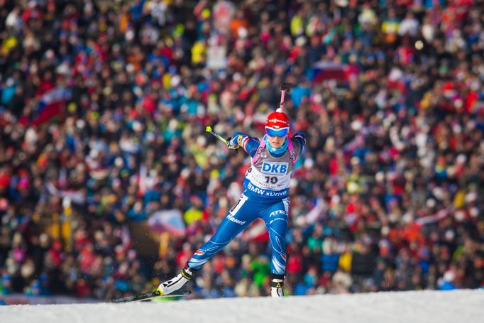 Biatlon, SP NMNM,sprint Ž: Veronika Vítková