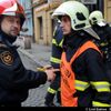 V centru Prahy hořel plyn. Hasiči zavřeli Revoluční