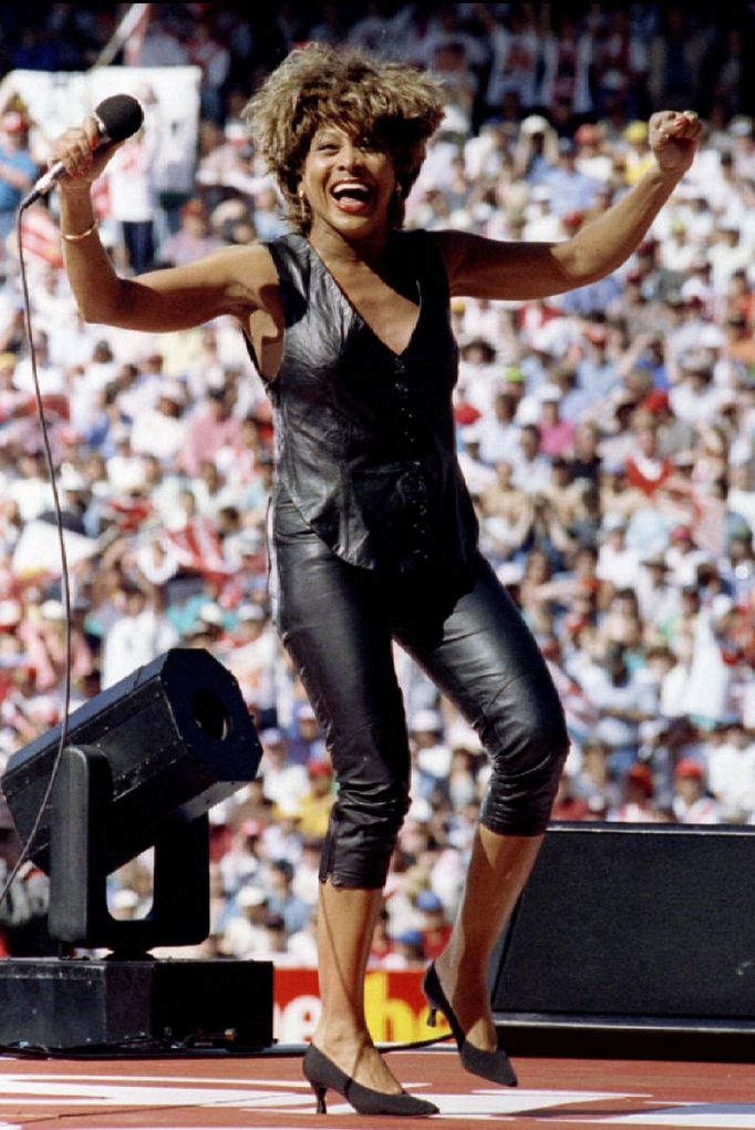 Zpěvačka Tina Turner, nedatováno.