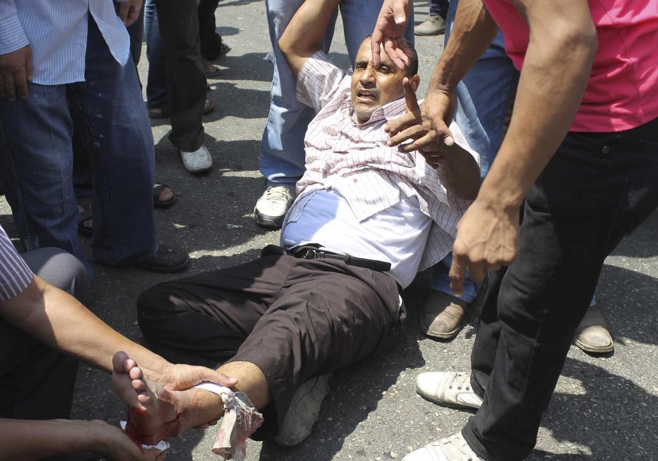 Egypt - zásah proti demonstraci Mursího stoupenců