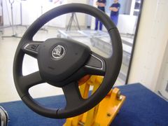 Toto je volant z modelu Škoda Rapid