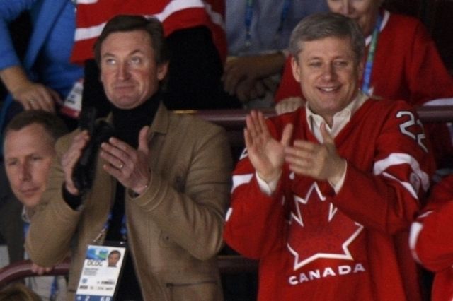 Gretzky a Harper